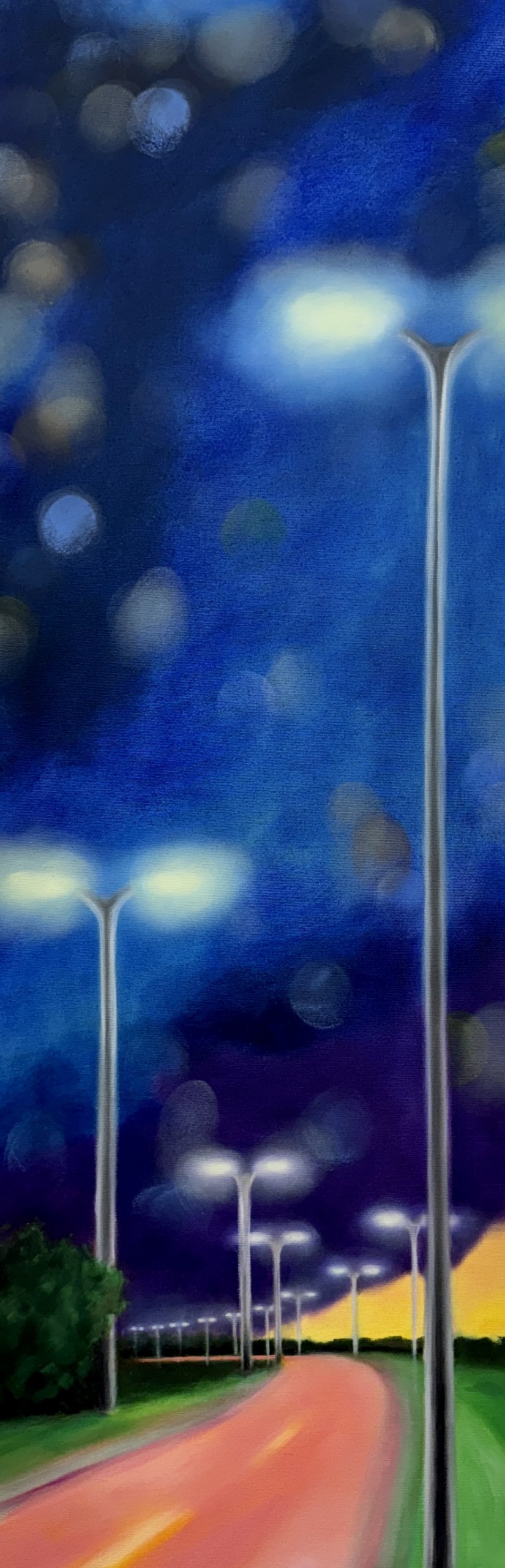 40 x 120 cm, Oil on Canvas, 2025