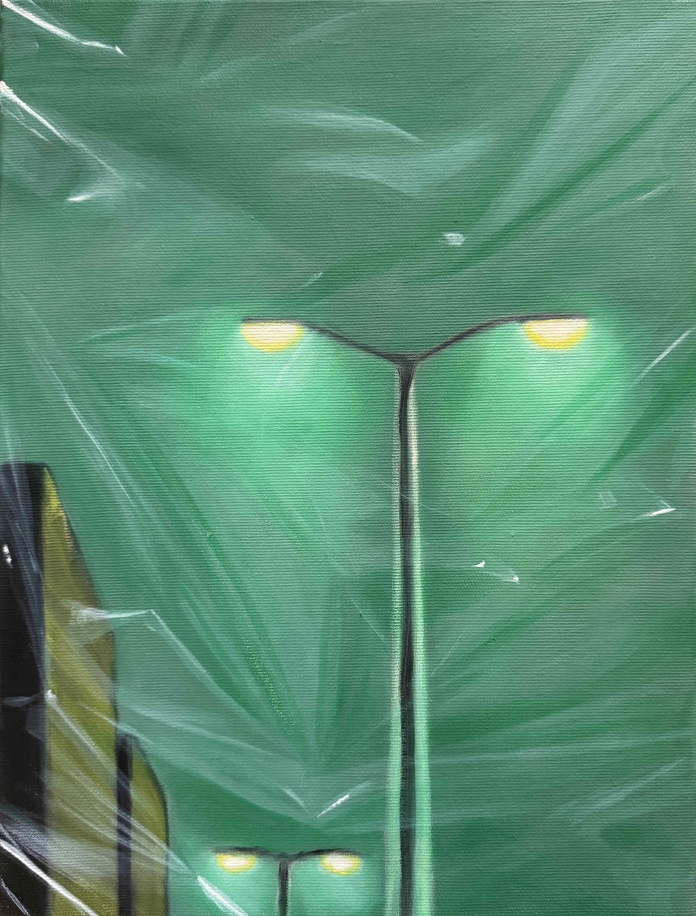 Above, 30x40 cm, oil on canvas, 2025