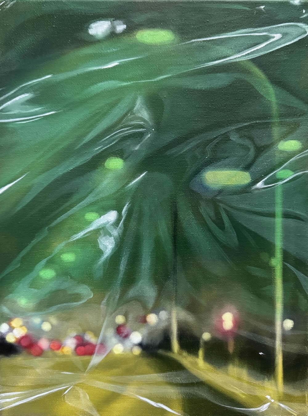 City, 30x40 cm, oil on canvas, 2025