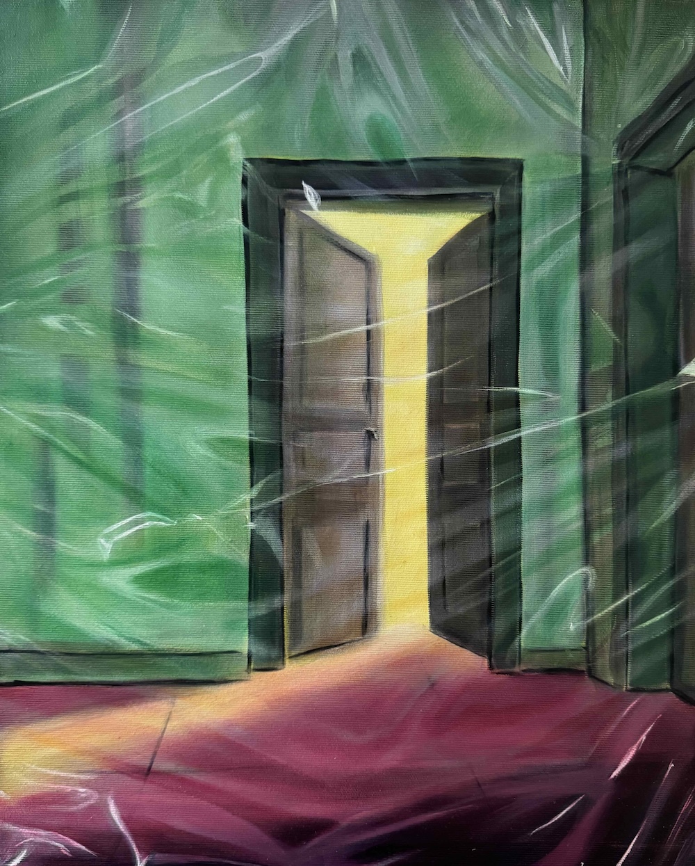 Door, 50x40cm, oil on canvas, 2026