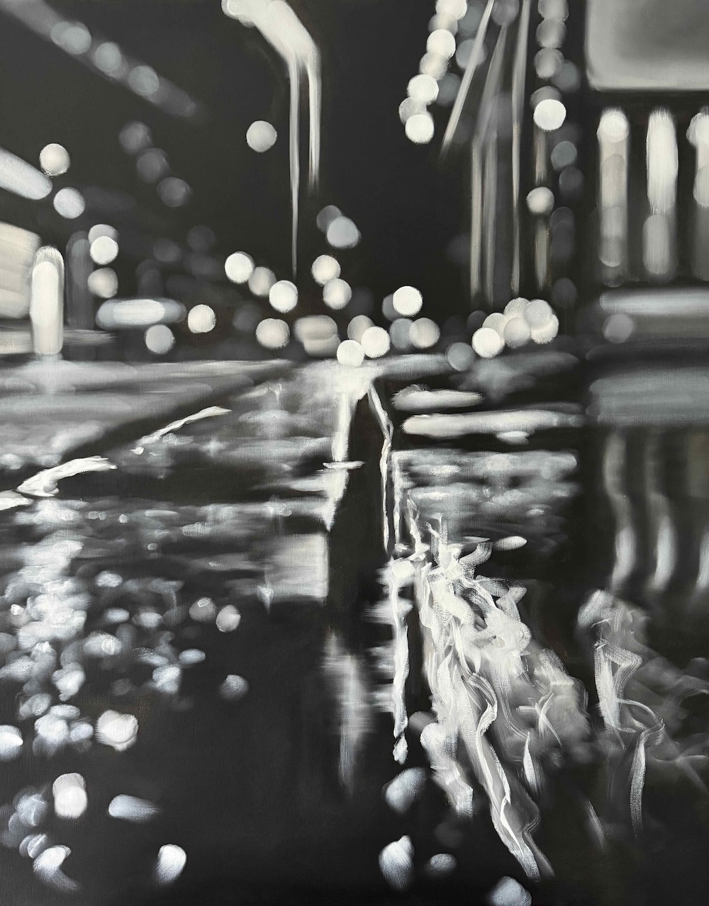 Midnight, 2026, oil on canvas, 100 x 80 cm