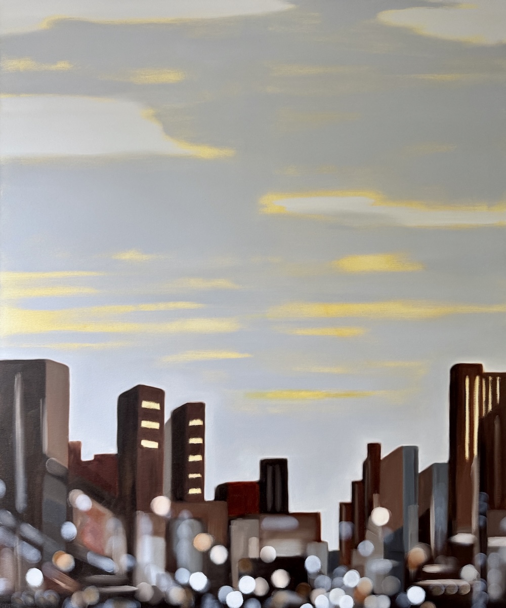 Ein bisschen leise, 100 x 120 cm, Oil on Canvas, 2026