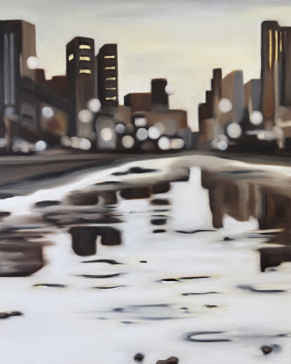 Echo, 80 x 100 cm, Oil on Canvas, 2026