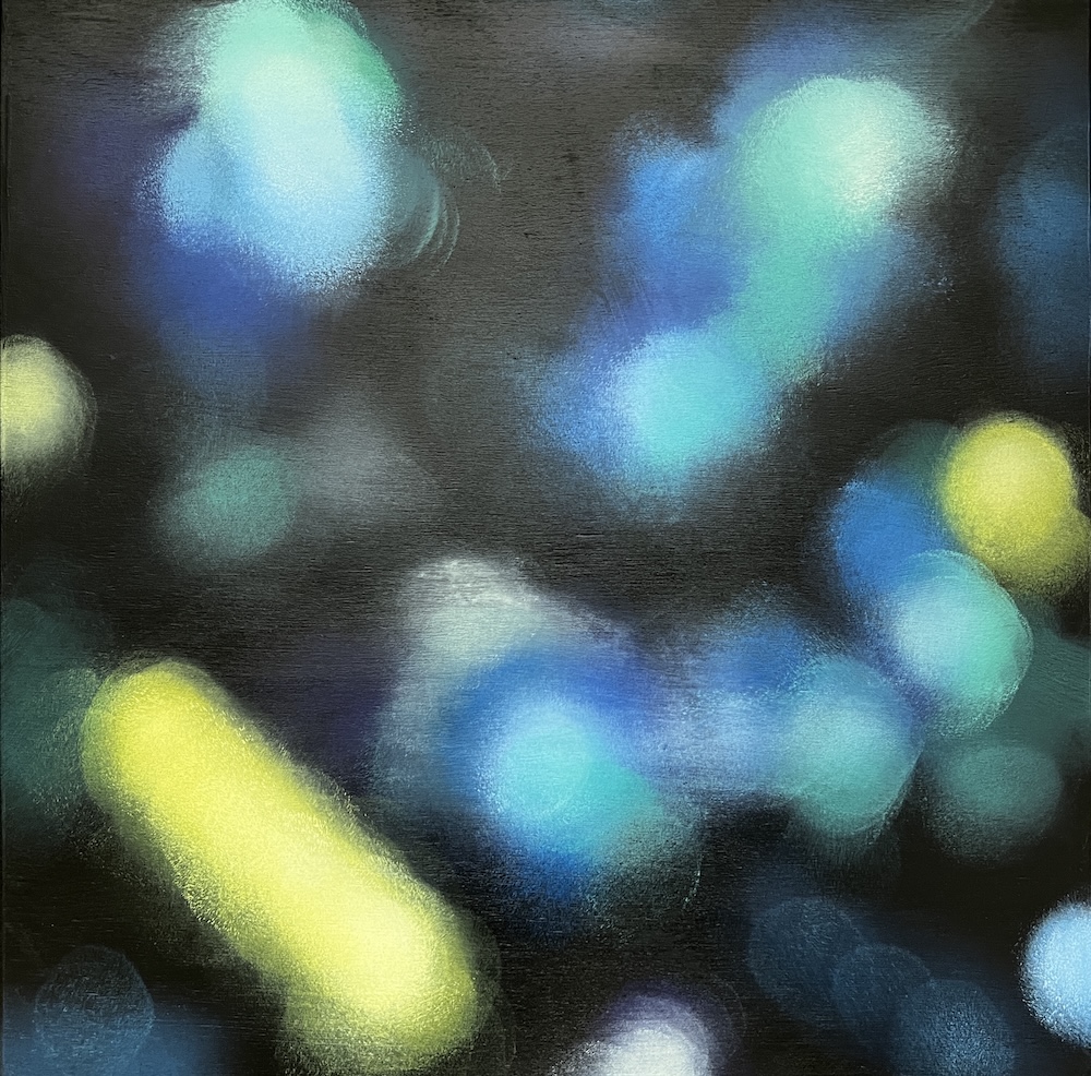Close Up I, 40 x 40 cm, Oil on Wood, 2023