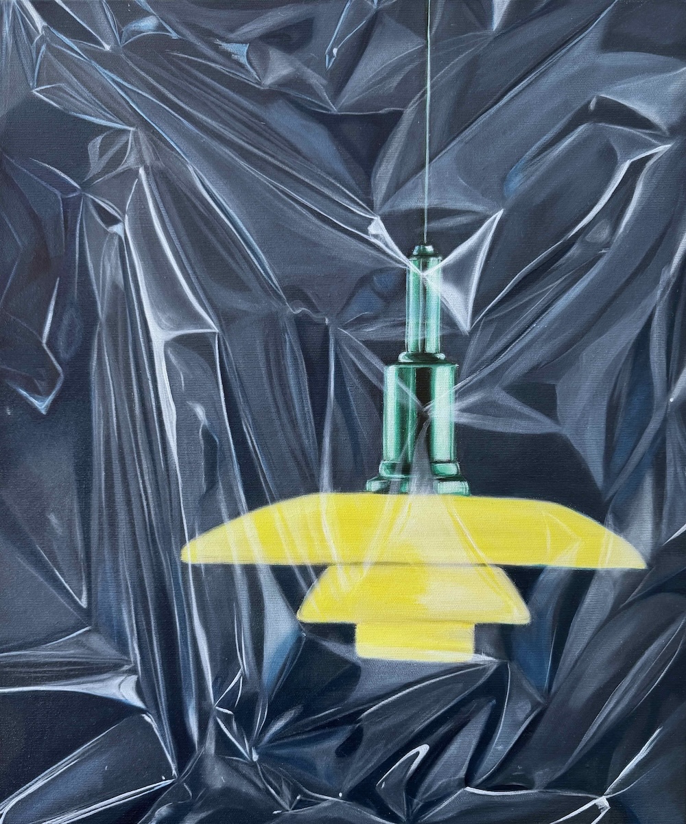 Arnes Lichtspiel, 60 x 50 cm, oil on canvas, 2026